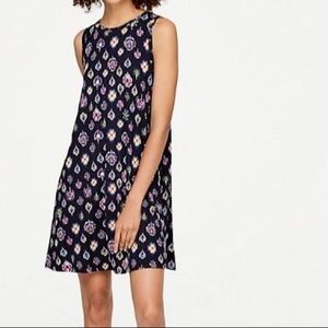 Loft Outlet Sleeveless Medallion Swing Dress